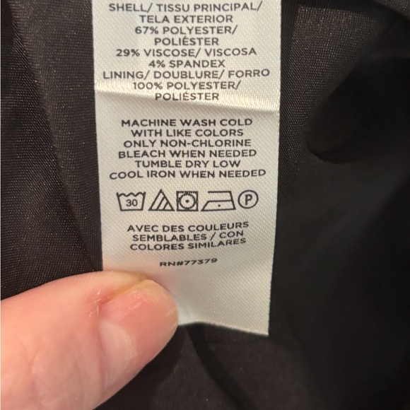 Ann Taylor Factory Classic Black Women’s Suit. Size 16 - Picture 9 of 13